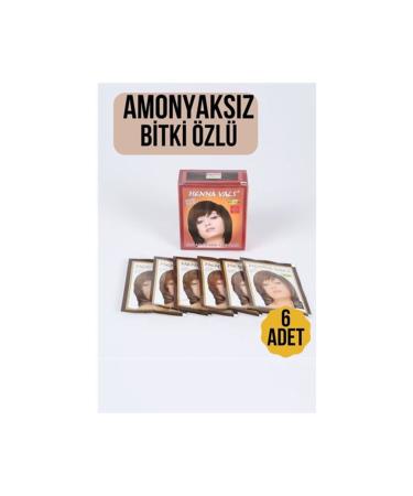 Skygo Chestnut Ammonia-Free Plant Extract 6 Pack Hair Henna