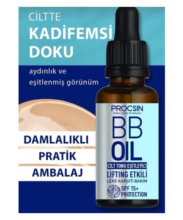 PROCSIN Herbal Science Instant Tone Equalizing Lifting Effect BB Oil 20 ML
