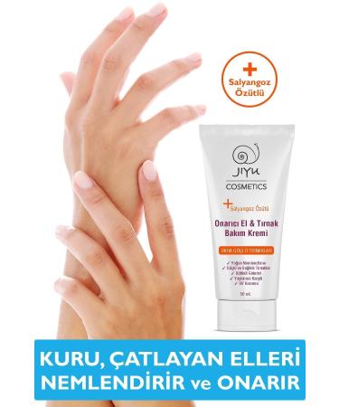 JIYU Intensive Moisturizing Repairing Anti-Aging Hand Care Cream with Vitamin E and Shea Butter 50 Ml. - Buy Online on GoSupps.com