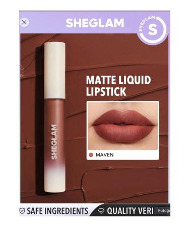 SHEGLAM Matte Allure Liquid Lipstick