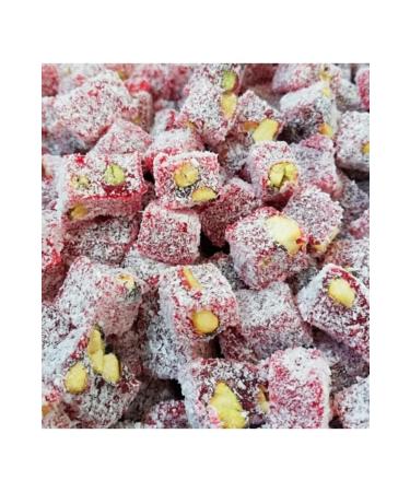 TALAS Dried Fruits Pomegranate Double Roasted Pistachio Turkish Delight 1 KG