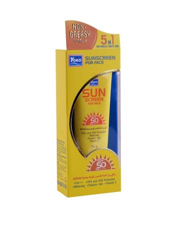 YOKO Sunscreen Water Based Cream Spf 50 30gr