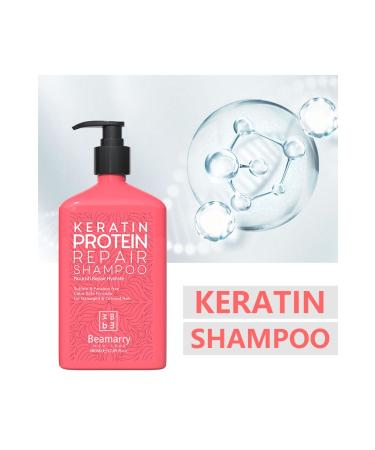 Beamarry Repair Shampoo for Chemically Treated Damaged Hair 380 ml - Buy Online on GoSupps.com
