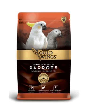 Gold Wings Prem. Parrot Food 1 Kg - Buy Online on GoSupps.com