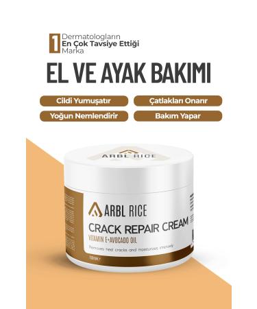 ARBLRICE Softening Toenail Whitening Effect Heel Crack Deodorizing Moisturizing Foot Care Cream