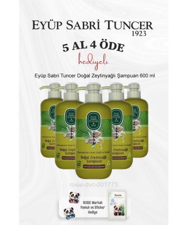 Ey p Sabri Tuncer Natural Olive Oil Shampoo 600 ml Buy 5 Pay 4 and Rosie Pamuk