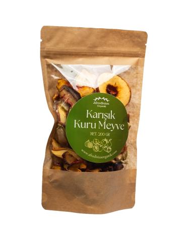 Afrodisias Organic Mixed Dried Fruit Package - 200gr - Buy Online on GoSupps.com