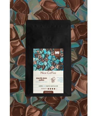 Nice Match Mastic Gum Coffee Mastic Flavored Filter Coffee 200 Gr