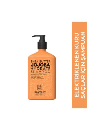 Beamarry Anti-Frizz Dry Frizzy Damaged Hair Care Shampoo 380 ml