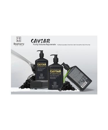 Beamarry Caviar Plumping Strengthening Fine Oily Hair Shampoo Series 380 ml - Buy Online on GoSupps.com