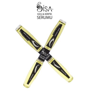 S SA Cosmetics 2 N1 Eyebrow Eyelash Nourishing Care Oil 10ml + 10ml / Rosemary & Natural Vitamin E & Flaxseed Oils - Buy Online on GoSupps.com