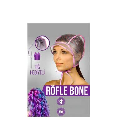 Findit ModaCar Highlight Bonnet Crochet Hair Color Bonnet