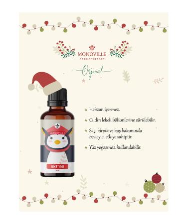 Monoville Jojoba Oil 30 ml Grape Oil 30 ml Castor Oil 30 ml (New Year Gift Set) 3x30 ml - Buy Online on GoSupps.com