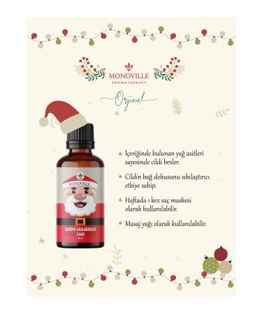 Monoville Jojoba Oil 30 ml Grape Oil 30 ml Castor Oil 30 ml (New Year Gift Set) 3x30 ml - Buy Online on GoSupps.com