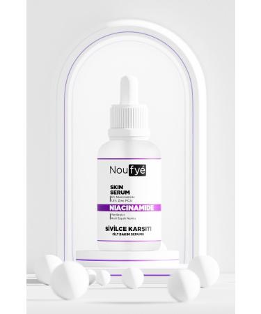 NOUFYE Anti-Blackhead and Acne Niacinamide Skin Care Serum 30 Ml (Niacinamide 6% + Zinc PCA 1.5%) - Buy Online on GoSupps.com