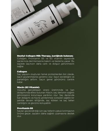 NOUFYE Collagen & Provitamin B5 Hair Milk Cream & Milk Therapy 100 Ml - Buy Online on GoSupps.com