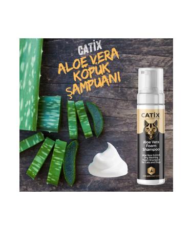 CATIX Aloe Vera and Wheat Extract Foam Shampoo 200 Ml