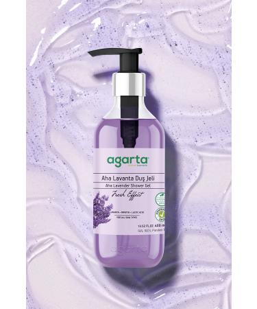 Agarta Natural Aha Lavender Shower Gel 400 ml - Buy Online on GoSupps.com