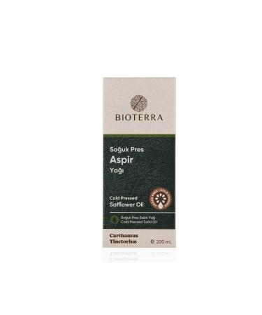 Bioterra Safflower Oil 200 ml - Buy Online on GoSupps.com