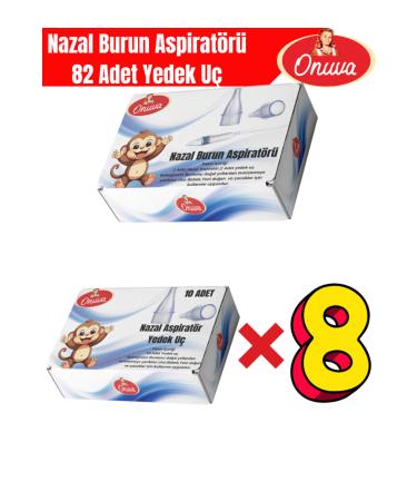 ONUVA Nasal aspirator set | 1 aspirator | 82 spare tips