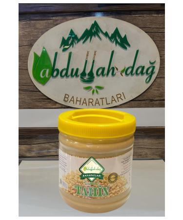 ABDULLAH DA Hatay Local Natural Pure Tahini Made from Sasam 1 Kg / 1000 Gr