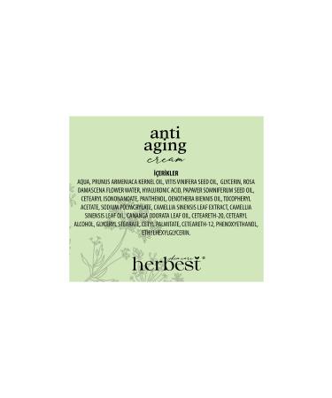 Herbest Skin Care Anti-aging Face Cream (Anti-aging Care Cream) 50 ml. - Buy Online on GoSupps.com