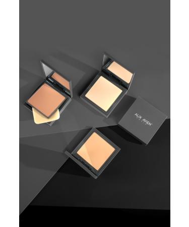 Alix Avien Compact Powder - Up to 12 Hours Longevity - Cool Skin Undertone - Compact Powder 12 Cinnamon - Buy Online on GoSupps.com