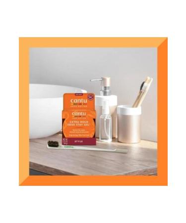 Cantu Shea Butter Extra Strong Permanent Hair Gel for Natural Hair 127 gr - Buy Online on GoSupps.com