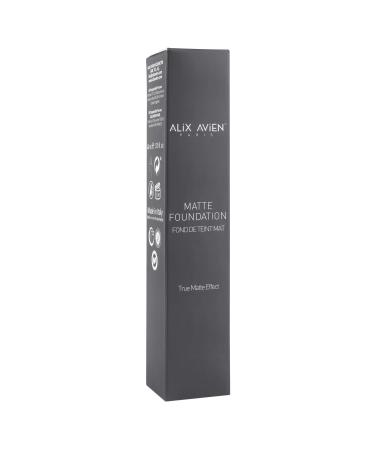 Alix Avien Matte Foundation - High Coverage Long-Lasting Effect - Matte Foundation 408 Beige 40 ml - Buy Online on GoSupps.com