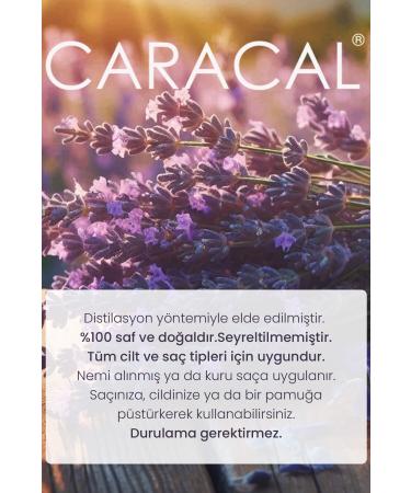 caracal Pure Lavender Water Natural Skin Face and Hair Tonic Pore Cleanser Refreshing Moisturizing Tonic - Buy Online on GoSupps.com