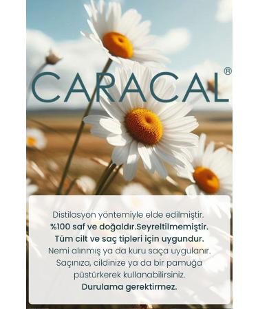 caracal Pure Chamomile Water Hair Skin and Face Tonic Natural Relaxing Refreshing and Brightening Tonic - Buy Online on GoSupps.com