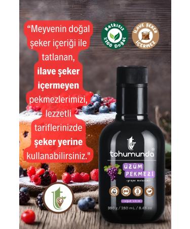 Grape Molasses in Seed 350 Gr (NATURAL WITHOUT ADDING SUGAR VACUUM BOILER MOLASSES) - Buy Online on GoSupps.com