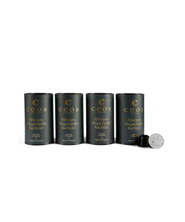 ceos coffee Ethiopia Y rgachefte Kochere Coffee (40 Nespresso Compatible Aluminium Coffee Capsules)