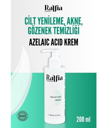 Raffia Cosmetics Purifying Brightening and Nourishing Intensive Azelaic Acid Cream 200ml - Buy Online on GoSupps.com