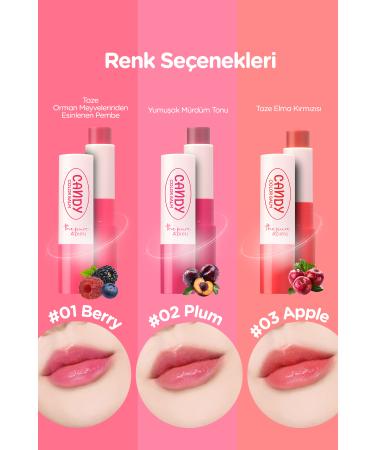 Missha Lips Moisturizing Shiny Finish Tinted Lip Balm A'pieu The Pure Candy Color Balm No.02 Plum - Buy Online on GoSupps.com