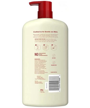 Old Spice Gentle Man's Eucalyptus & Coconut Oil Scented Body & Face Wash 887ML - Buy Online on GoSupps.com