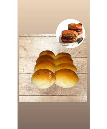 GIZA WET HAMBURGER BREAD 60 GR (72 PIECES)
