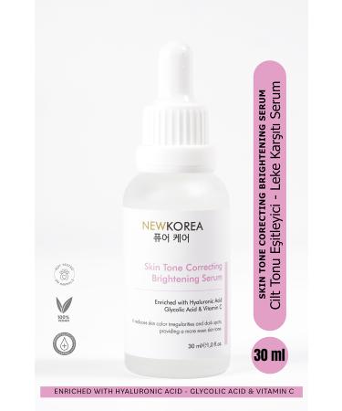 NewKorea Anti-Spot & Skin Tone Brightening Serum 30ml (Hyaluronic Acid & Vitamin C)