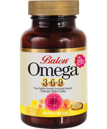 Balen Softgel Containing Omega 3-6-9 Fatty Acids