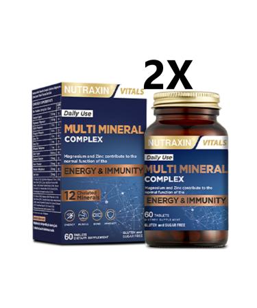 Nutraxin MultiMineral Complex Energy Immun 2X60 Tablet