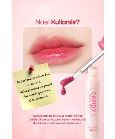 Missha Long-Lasting Shiny Finish Water-Based Tint A'pieu The Pure Candy Tint (NO.01 CHERRY) - Buy Online on GoSupps.com