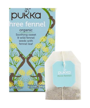 Pukka Three Fennel Organic Tea - Buy Online on GoSupps.com
