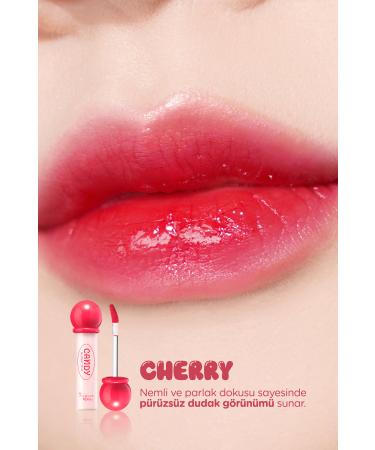 Missha Long-Lasting Shiny Finish Water-Based Tint A'pieu The Pure Candy Tint (NO.01 CHERRY) - Buy Online on GoSupps.com