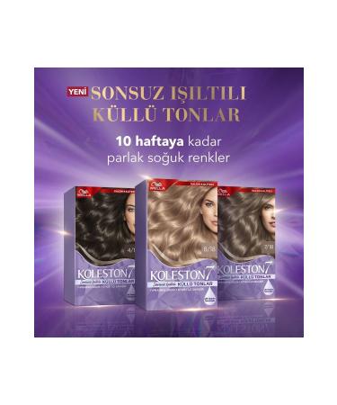 Wella Koleston Supreme Infinite Luminous Ash Tones Hair Dye 4/1 Mysterious Ash Blonde - Buy Online on GoSupps.com
