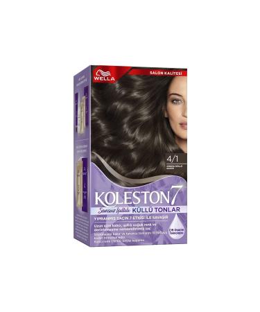 Wella Koleston Supreme Infinite Luminous Ash Tones Hair Dye 4/1 Mysterious Ash Blonde - Buy Online on GoSupps.com