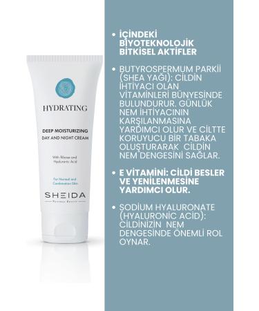 Sheida Hydrating Intensive Moisturizing Day and Night Cream 75ml Normal Combination Skin - Buy Online on GoSupps.com