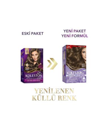 Wella Koleston Supreme Kit 6/1 Dark Ash Blonde - Buy Online on GoSupps.com