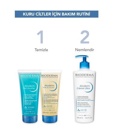 Bioderma Atoderm Shower Oil 100 ml - Buy Online on GoSupps.com