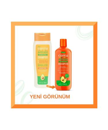 Cantu Avocado Oil Sulfate-Free Moisturizing Shampoo 400mL - Buy Online on GoSupps.com