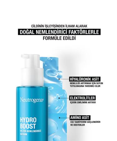 Neutrogena Hydro Boost Ultra Moisturizing Serum 30 ml - Buy Online on GoSupps.com